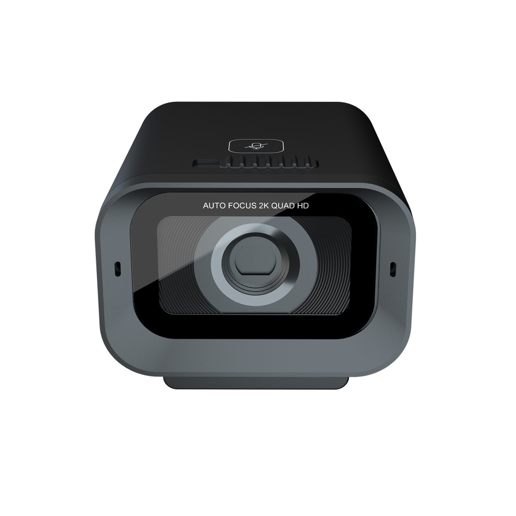 Porodo Gaming 2K 30fps Auto Focus Webcam with in-built Mic and Tripod-2