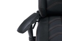 Porodo Gaming Predator Pro Chair Molded Backrest & Seat with 2D Armrest - Black/Orange