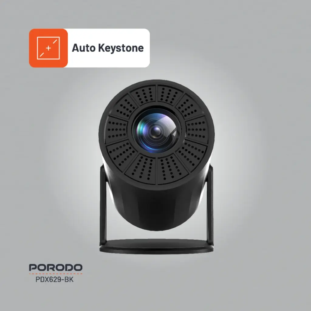 Porodo Gaming Projector with Controllers - Black