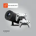 Porodo Gaming Projector with Controllers - Black