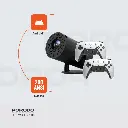 Porodo Gaming Projector with Controllers - Black