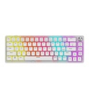 Porodo Gaming Pudding Keycaps Transparent Mechanical Keyboard