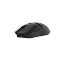 Porodo Gaming 7D Wireless RGB Mouse 10000 DPI with Built-In Rechargeable Battery 600mAh - Black