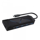Porodo Gaming 9 in 1 USB-C Hub Gamers Edition