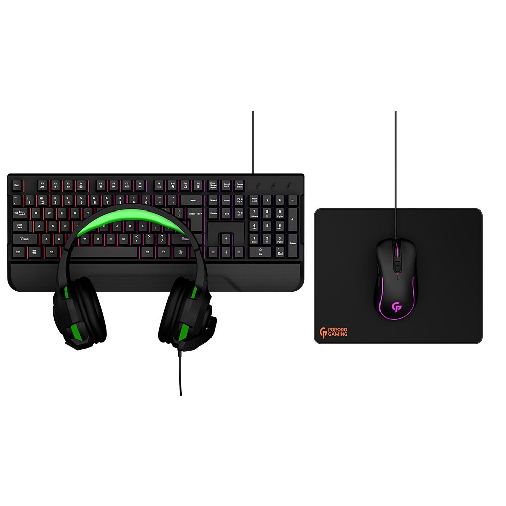 Gaming Set 4-in-1(Keyboard, Mousepad, Mouse, Headphone)2