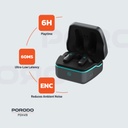 Porodo Gaming Ultra Low-Latency Gaming Earbuds - Black