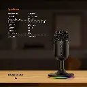 Porodo Gaming Omni-Directional USB Microphone - Black