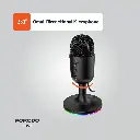 Porodo Gaming Omni-Directional USB Microphone - Black