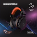 Porodo Gaming PC RGB ENC Gaming Headphones - Black
