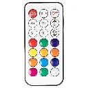 Porodo Gaming Xcommand Carbon Fiber Gaming Table with RGB Lights & Holders - Black.webp