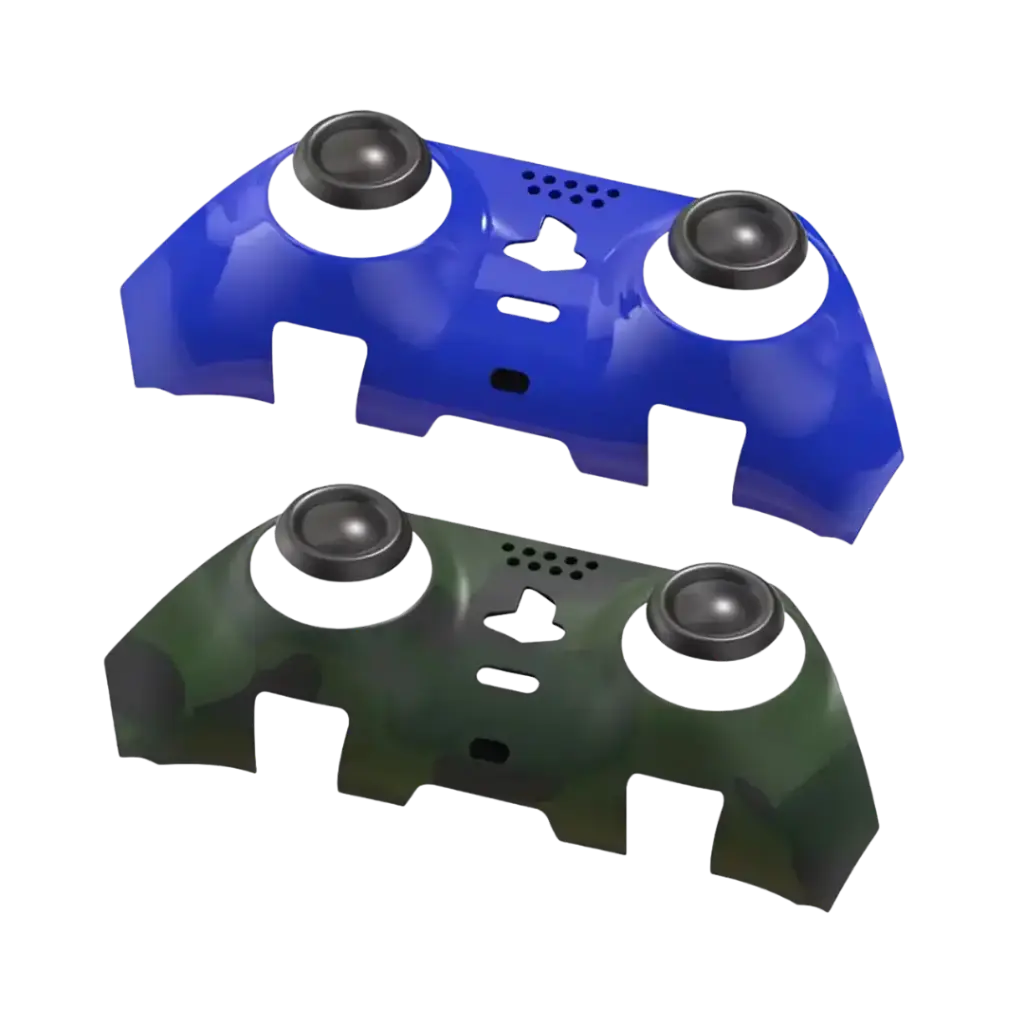 Porodo Gaming PS5 Edge Controller Decorative Panel combo - Blue + Camo