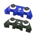 Porodo Gaming PS5 Edge Controller Decorative Panel combo - Blue + Camo