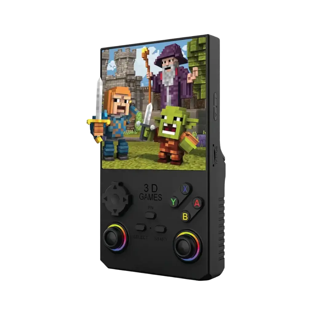 Porodo Gaming 4" Square Display Retro Handheld Game Console