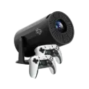 Porodo Gaming Projector with Controllers - Black