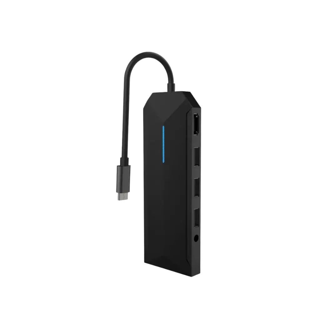 Porodo Gaming 9in1 USB-C HUB 4K Gamers Edition