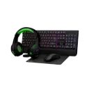 Porodo Gaming Set 4-in-1(Keyboard, Mousepad, Mouse, Headphone)