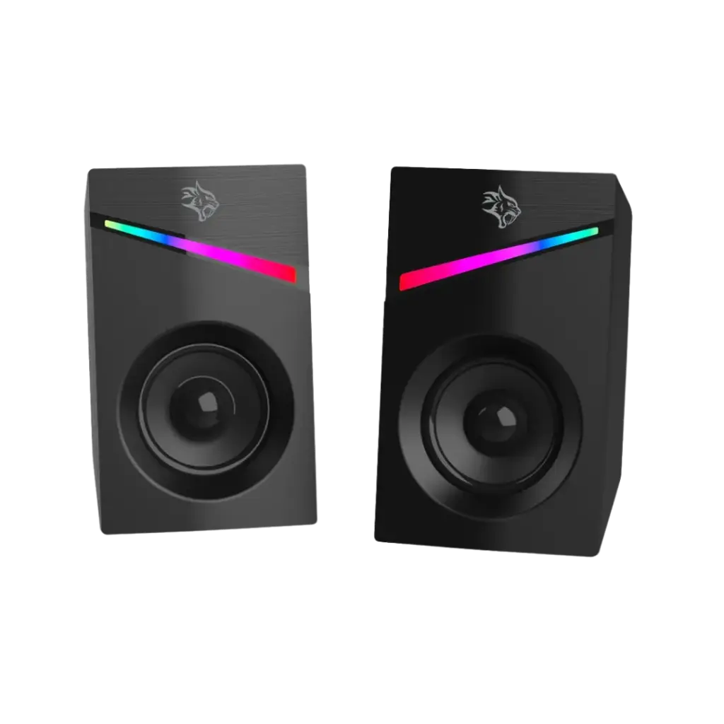 Porodo Gaming Stereo Speakers Volume Knob Control