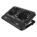 Porodo Gaming Crystal Shell Laptop Cooling Pad - Black