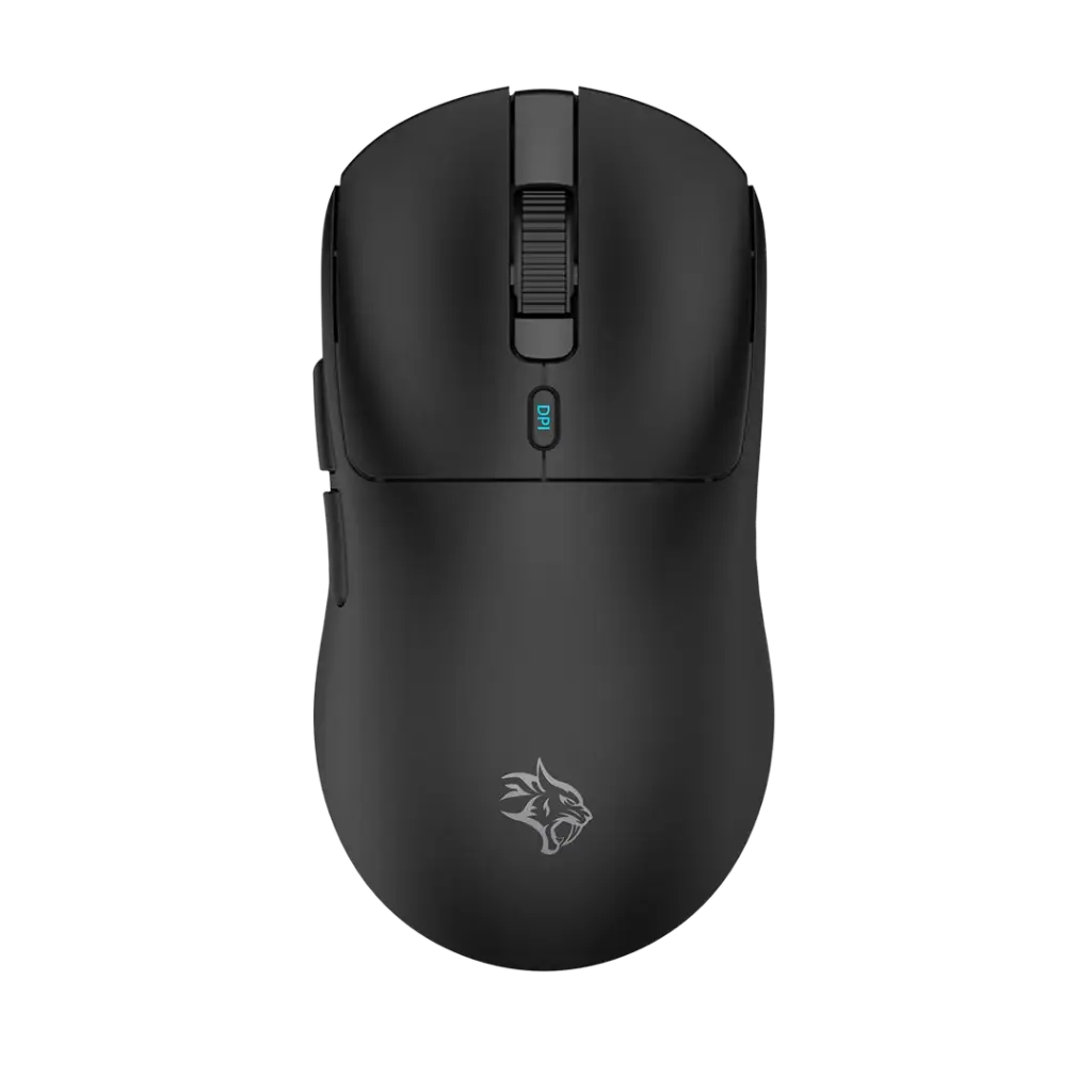 Porodo Gaming Triple-Mode 12000 DPI Gaming Mouse - Black
