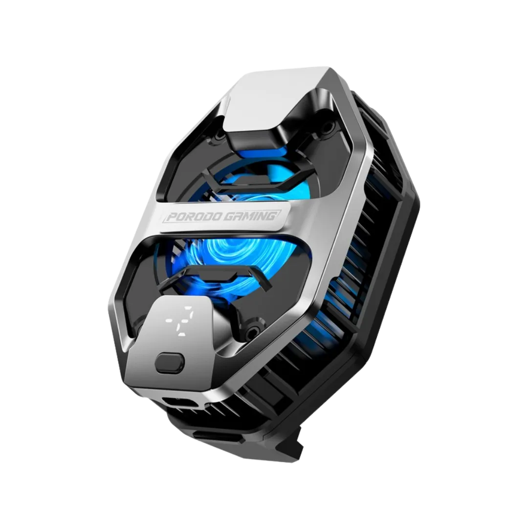 Porodo Gaming Freezing Semiconductor Mobile Cooling and Display - Grey - product