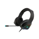 Porodo Gaming Headphone HD Sound with RGB - Black