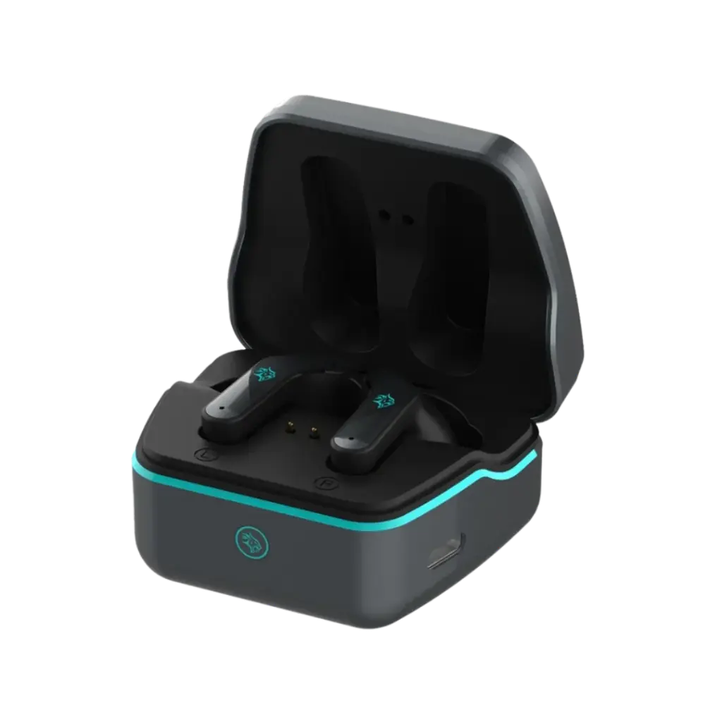 Porodo Gaming Ultra Low-Latency Gaming Earbuds - Black