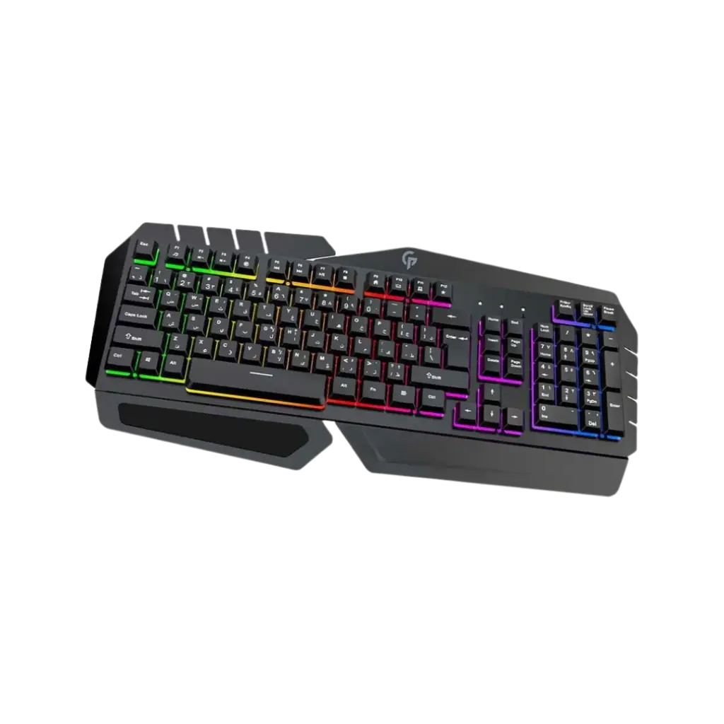 Porodo Gaming Keyboard With powerful Metal Frame