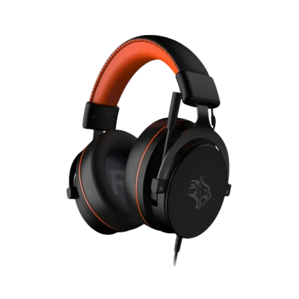 Porodo Gaming PC RGB ENC Gaming Headphones - Black