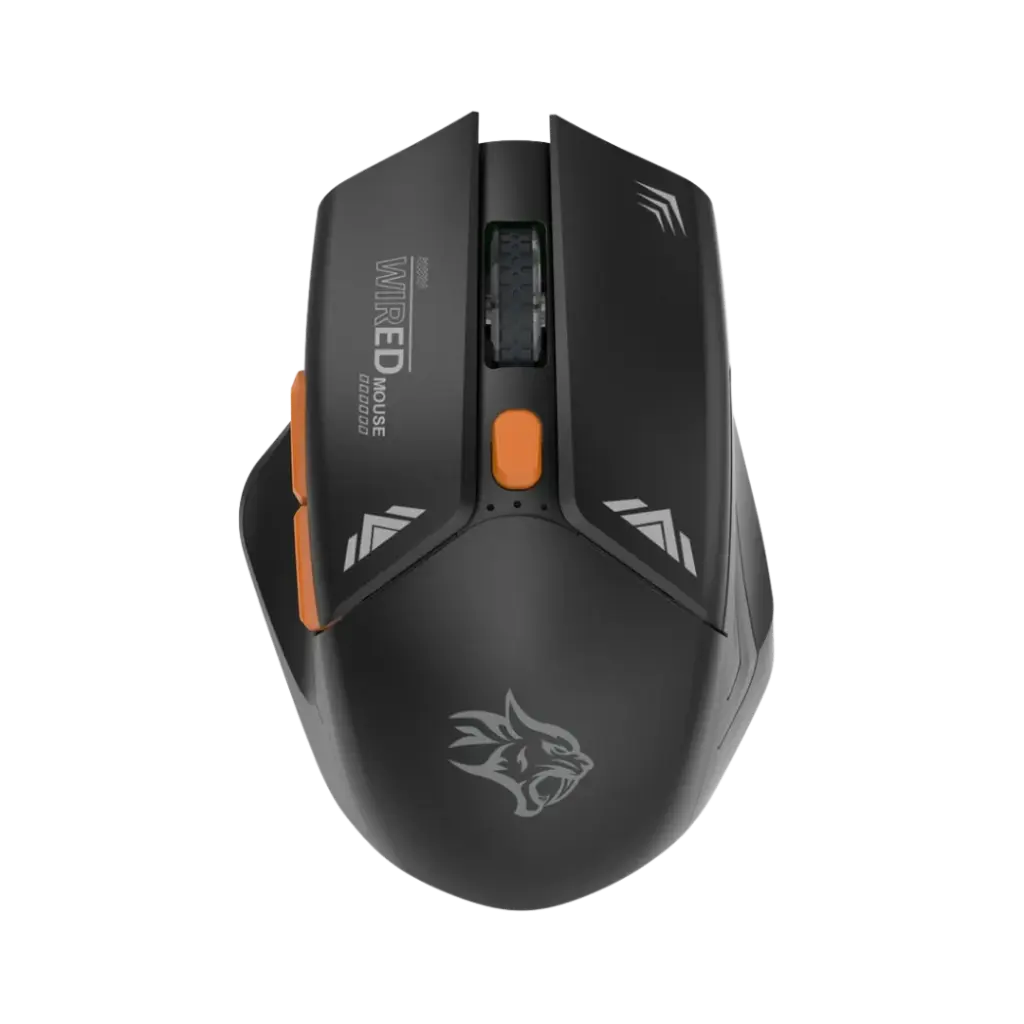 Porodo Gaming Wireless Mouse Gaming Design DPI 1600