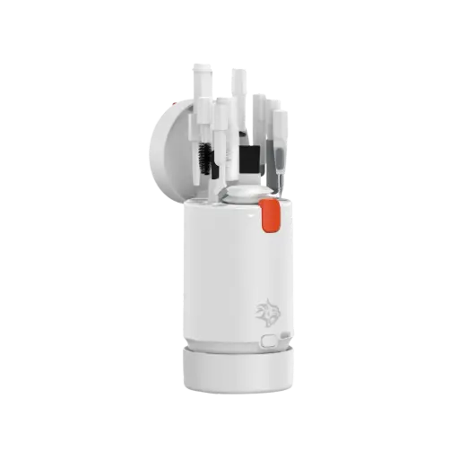 [PDX541-PG] Porodo Gaming 21 in 1 Cleaning Kit with Vacuum Function - White