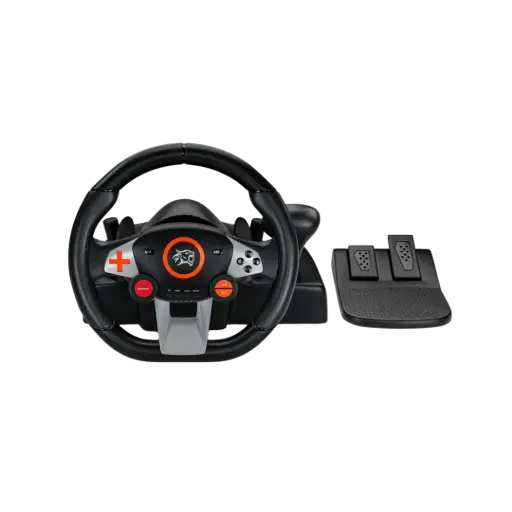 [PDX627-PG] Porodo Gaming 7in1 Steering Wheel