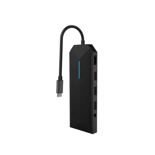 [PDX526-PG] Porodo Gaming 9in1 USB-C HUB 4K Gamers Edition