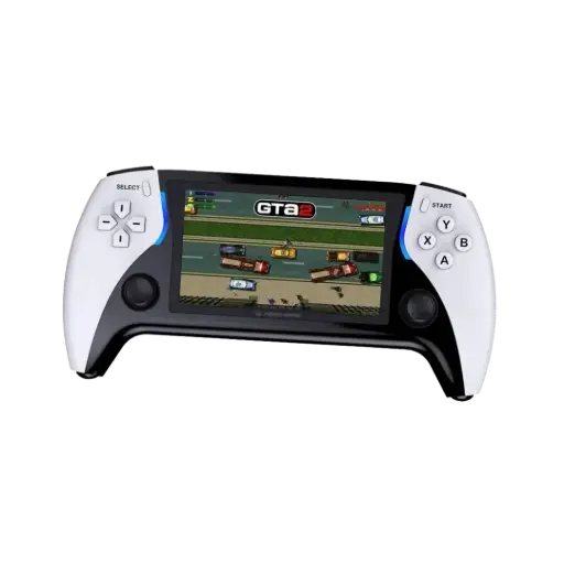 [PDX637-PG] Porodo Gaming Arcade X Game Console - Black and White