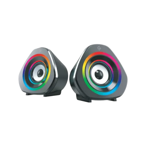 [PDX517-BK-PG] Porodo Gaming Stereo Gaming Speakers