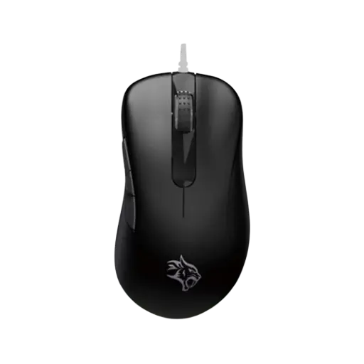 [PDX318-PG] Porodo Gaming BlackHawk 8D Wired Gaming Mouse PWM3389 Sensor with TTC Switch - Black
