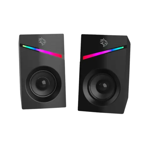 Porodo Gaming Stereo Speakers Volume Knob Control