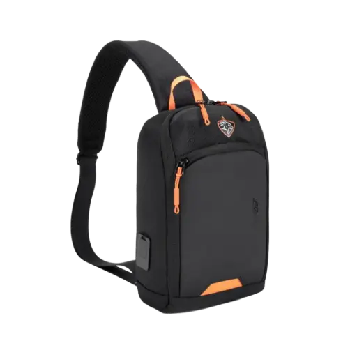 [PDX557-PG] Porodo Gaming Crossbody Bag - Black