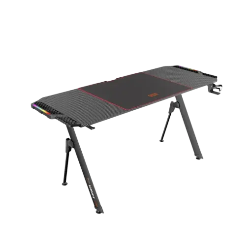 [PDX513-BK-PG] Porodo Gaming E-Sports Gaming Desk