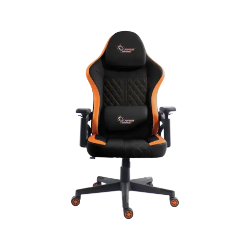 [PDX59B3BKOG-PG] Porodo Gaming Ergonomic Gaming Chair - Black/Orange