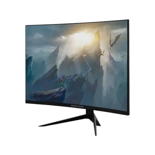 [PDX523-BK-PG] Porodo Gaming Wide Screen Gaming Monitor 32" 165Hz - Black
