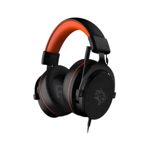 [PDX417-OGBK-PG] Porodo Gaming PC RGB ENC Gaming Headphones - Black