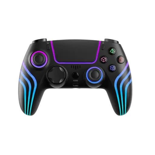 Porodo Gaming PS4 Wireless Controller 6-Axis Gyro & Ergonomic Design